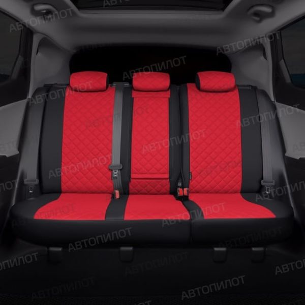 Чехлы Автопилот Экокожа Ромб на Jaecoo J7 (2023+) Чехлы Автопилот Экокожа Ромб на Jaecoo J7 (2023+)