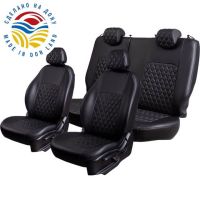 Чехлы Экокожа Турин Ромб на Hyundai HD35 -1, 04.2014, Грузовик / Фургон, 1+2 места Чехлы Экокожа Турин Ромб на Hyundai HD35 -1, 04.2014, Грузовик / Фургон, 1+2 места