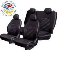 Чехлы Экокожа Турин Ромб на Hyundai HD35 -1, 04.2014, Грузовик / Фургон, 1+2 места Чехлы Экокожа Турин Ромб на Hyundai HD35 -1, 04.2014, Грузовик / Фургон, 1+2 места